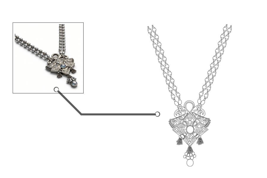 Comparison between 2D and 3D product visualization showcasing different applications