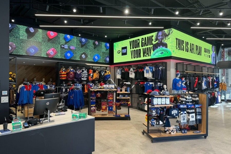 PWM LED backlight controlled LCD display in commercial retail environment