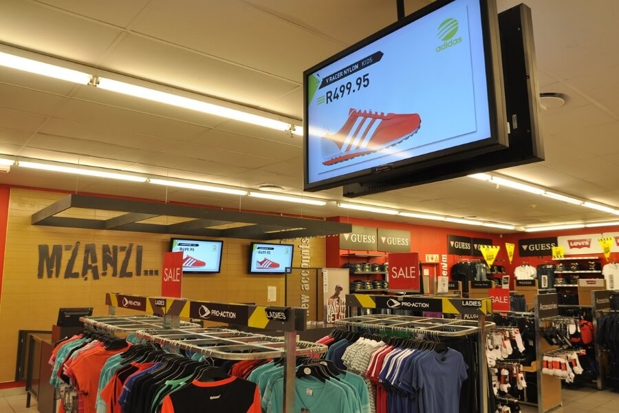 commercial indoor LCD digital signage display